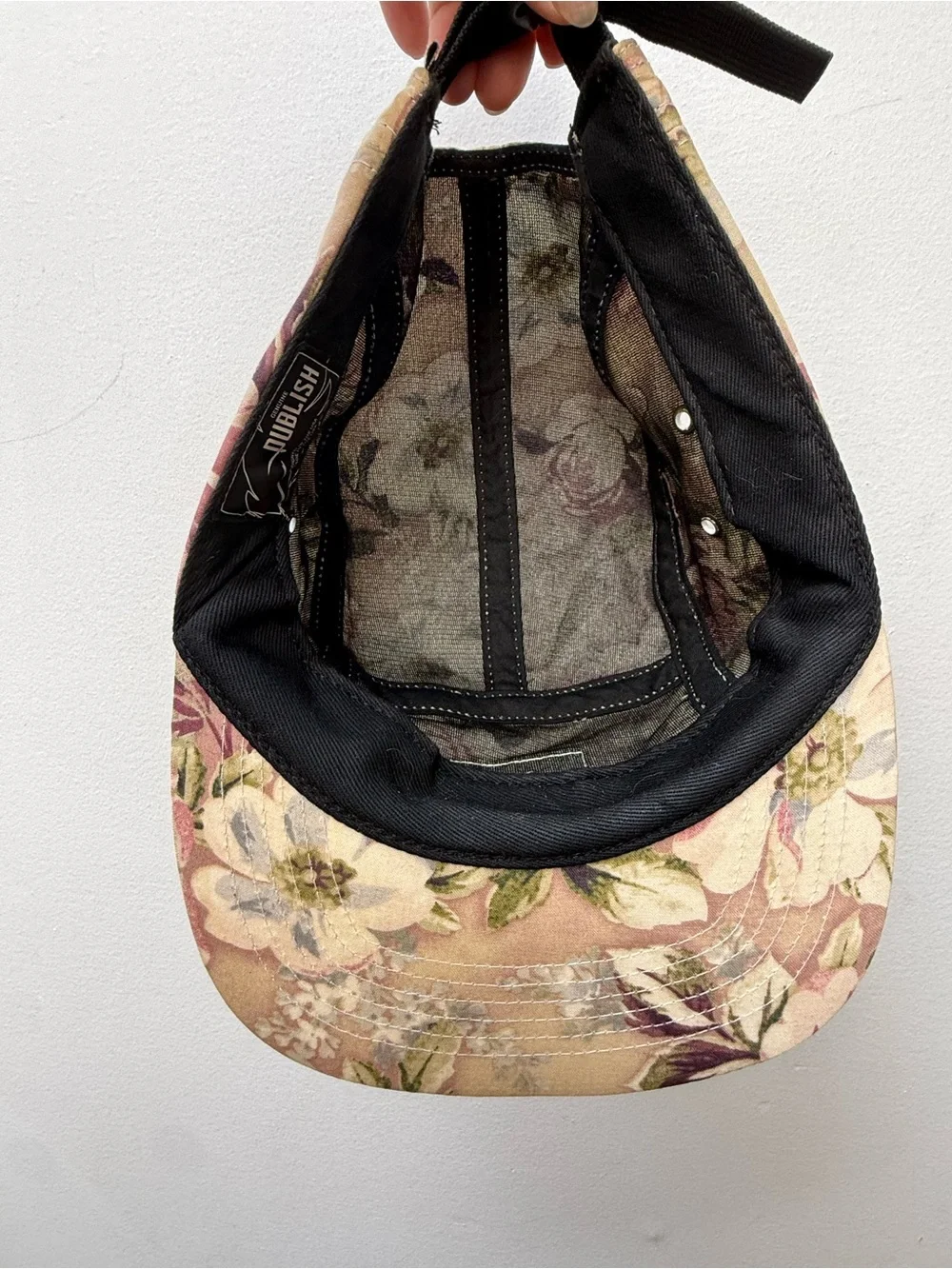Publish Floral Five-Panel Cap In Excellent Condition